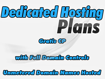 Modestly priced dedicated hosting plans